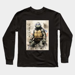 Vintage Japanese Ninja Turtle IV Long Sleeve T-Shirt